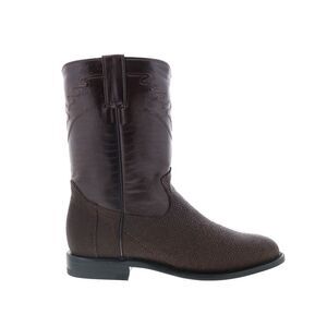 Los Altos Mens Stingray Single Stone Roper Boots Brown Boots (NWT)